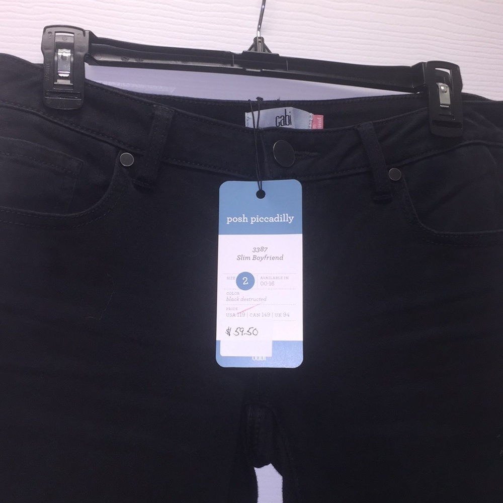 Cabi Slim Boyfriend Jean